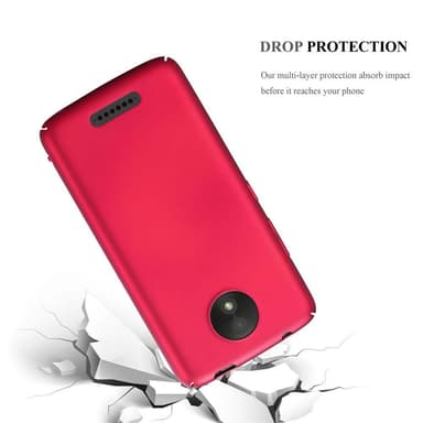 Motorola MOTO C Cover Etui Case (Rød)