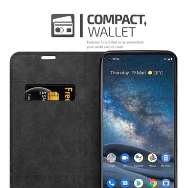 Nokia 8.3 Cover Etui Case (Sort)