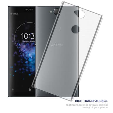 Sony Xperia XA2 PLUS Cover TPU Etui (Gennemsigtig)