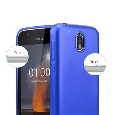 Nokia 1 2018 Cover Etui Case (Blå)