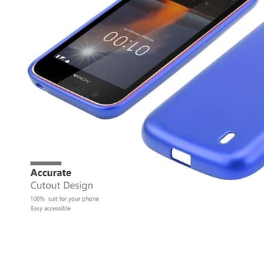 Nokia 1 2018 Cover Etui Case (Blå)
