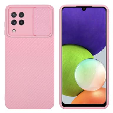 Samsung Galaxy A22 4G Cover Etui Case (Lyserød)