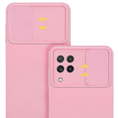 Samsung Galaxy A22 4G Cover Etui Case (Lyserød)