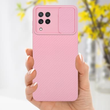 Samsung Galaxy A22 4G Cover Etui Case (Lyserød)