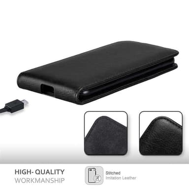 Sony Xperia X COMPACT Pungetui Flip Cover (Sort)
