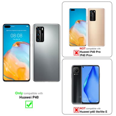 Huawei P40 3x Skærmbeskytter Beskyttelsesglas