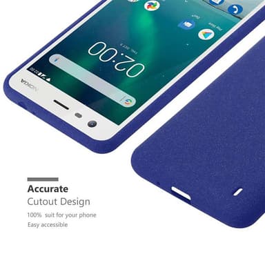 Cover Nokia 2 2017 Etui Case (Blå)