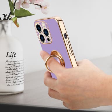 iPhone 14 PRO Cover Etui Case (Lilla)