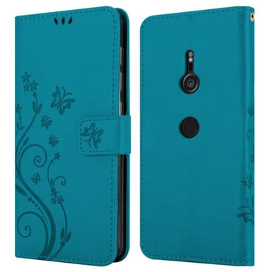 Sony Xperia XZ3 Pungetui Cover Case (Blå)