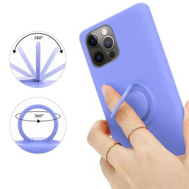 iPhone 12 / 12 PRO Cover Etui Case (Lilla)