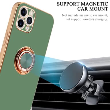 iPhone 11 PRO Cover Etui Case (Grøn)