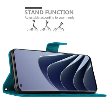 OnePlus 10 PRO 5G Pungetui Cover Case (Blå)