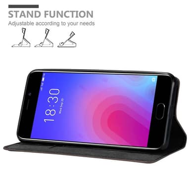 MEIZU M6 Cover Etui Case (Brun)