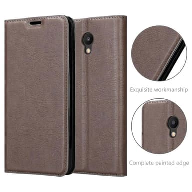 MEIZU M6 Cover Etui Case (Brun)