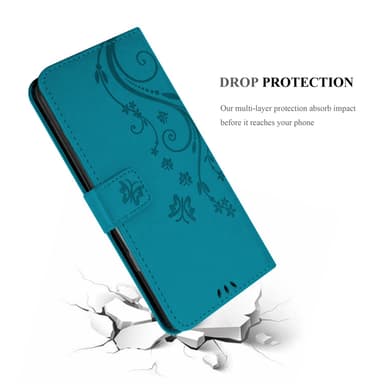 OnePlus 10 PRO 5G Pungetui Cover Case (Blå)