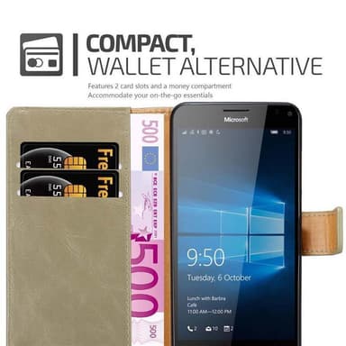 Cover Nokia Lumia 950 XL Etui Case (Brun)