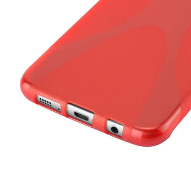 Samsung Galaxy S7 EDGE Etui Case Cover (Rød)