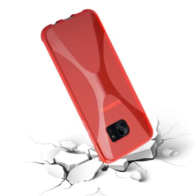 Samsung Galaxy S7 EDGE Etui Case Cover (Rød)