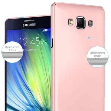 Samsung Galaxy A7 2015 Cover Etui Case (Lyserød)