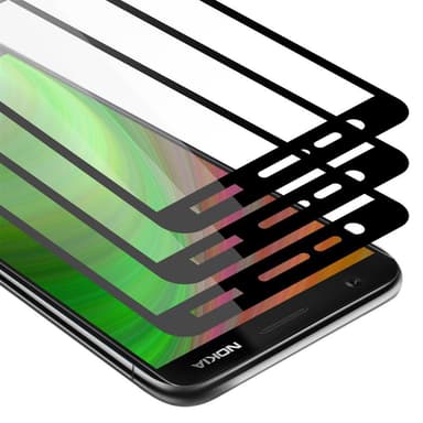 Nokia 3.1 3x Skærmbeskytter Beskyttelsesglas