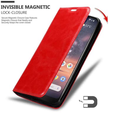 Nokia 3.2 Cover Etui Case (Rød)