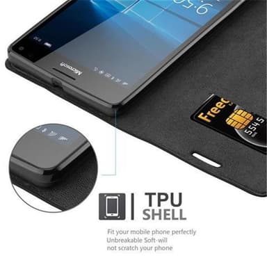 Nokia Lumia 950 XL Cover Etui Case (Sort)