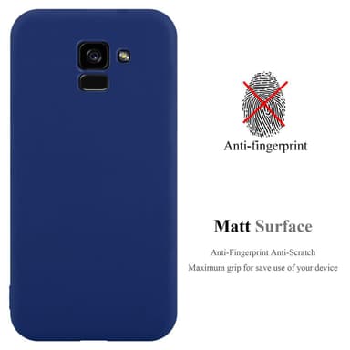 Cover Samsung Galaxy A5 2018 Etui Case (Blå)