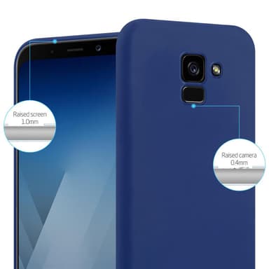 Cover Samsung Galaxy A5 2018 Etui Case (Blå)