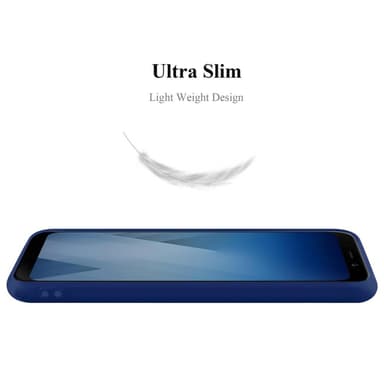 Cover Samsung Galaxy A5 2018 Etui Case (Blå)