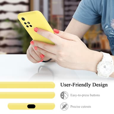 Xiaomi POCO M4 PRO 5G Cover Etui Case (Gul)