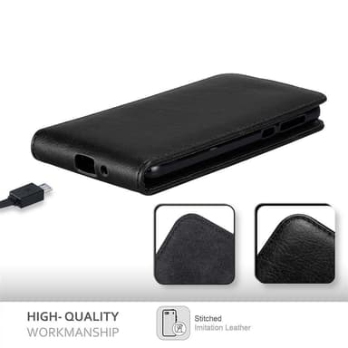 Nokia 2 2017 Pungetui Flip Cover (Sort)