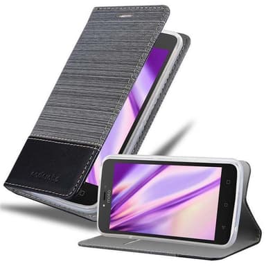 Motorola MOTO C PLUS Pungetui Cover Case (Grå)