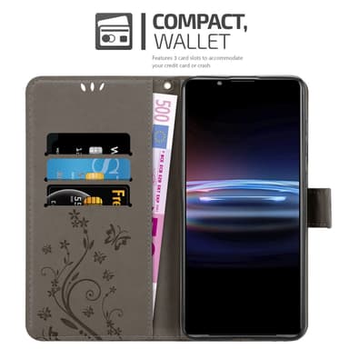 Sony Xperia PRO-I Pungetui Cover Case (Grå)