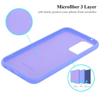Samsung Galaxy A72 4G / 5G Cover Etui Case (Lilla)