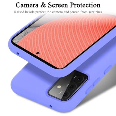 Samsung Galaxy A72 4G / 5G Cover Etui Case (Lilla)