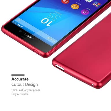 Sony Xperia M4 AQUA Cover Etui Case (Rød)