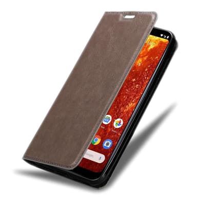 Nokia 8.1 Cover Etui Case (Brun)