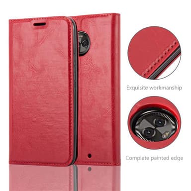 Motorola MOTO X4 Cover Etui Case (Rød)