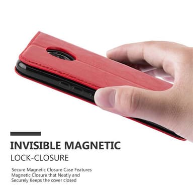 Motorola MOTO X4 Cover Etui Case (Rød)