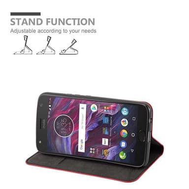 Motorola MOTO X4 Cover Etui Case (Rød)