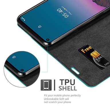 Nokia 5.4 Cover Etui Case (Turkis)