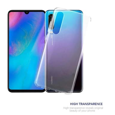 Huawei P30 Cover TPU Etui (Gennemsigtig)