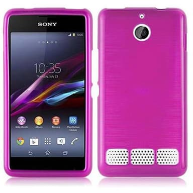 Sony Xperia E1 Cover Etui Case (Lyserød)