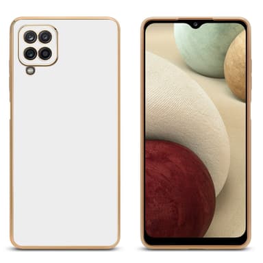 Samsung Galaxy A12 / M12 Cover Etui Case (Hvid)