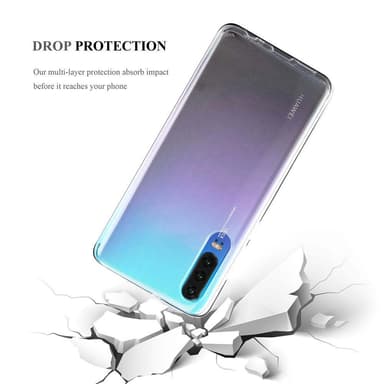 Huawei P30 Cover TPU Etui (Gennemsigtig)