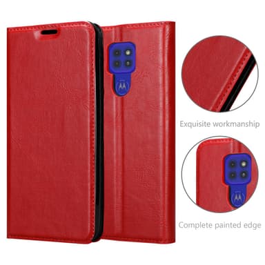 Motorola MOTO G9 PLAY Cover Etui Case (Rød)