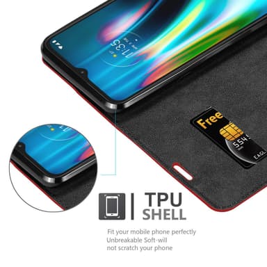 Motorola MOTO G9 PLAY Cover Etui Case (Rød)