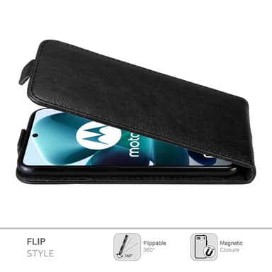 Motorola MOTO G200 5G Pungetui Flip Cover (Sort)