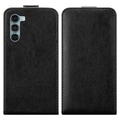 Motorola MOTO G200 5G Pungetui Flip Cover (Sort)
