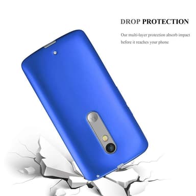 Motorola MOTO X PLAY Cover Etui Case (Blå)